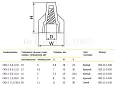 Соединительный изолирующий зажим СИЗ-2 4,5-12,0 желтый (100 шт) USC-11-2-100 IEK/ИЭК