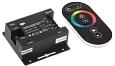 Контроллер с ПДУ радио (черный) RGB 3 канала 12В, 6А, 216Вт LSC1-RGB-216-RF-20-12-B IEK/ИЭК