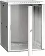 ITK Шкаф настенный LINEA W 15U 600х600мм дверь стекло RAL 7035 LWR3-15U66-GF ITK/ИТК