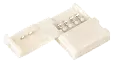 Коннектор 10шт RGB 10 мм (разъем - разъем) IP20 LSCON10-RGB-202-10-PRO IEK/ИЭК
