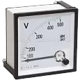 Вольтметр Э47 600В класс точности 1,5 96х96мм IPV20-6-0600-E IEK/ИЭК