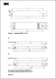 Блок аварийного питания БАП200-3,0 для LED LLVPOD-EPK-200-3H IEK/ИЭК